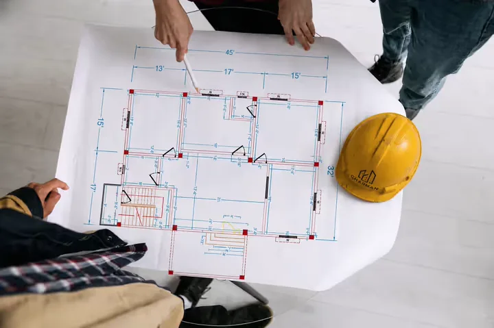 Architectural design hero showing a modern residential concept.